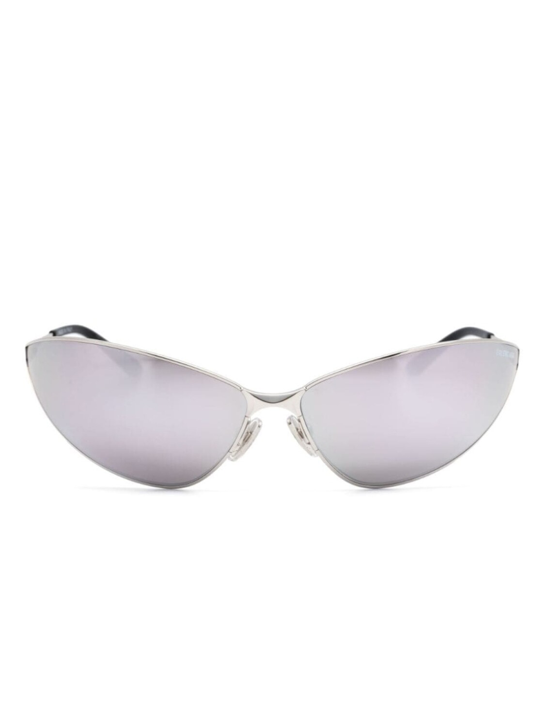 

Balenciaga Eyewear солнцезащитные очки Extreme в овальной оправе, серебристый