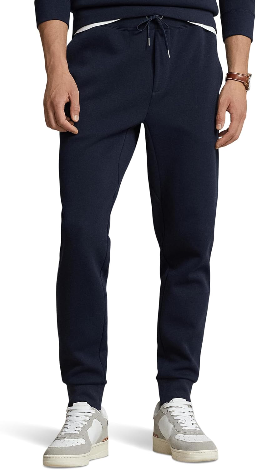 

Polo Ralph Lauren мужские логотипные джоггеры из двойного трикотажа, Aviator Navy