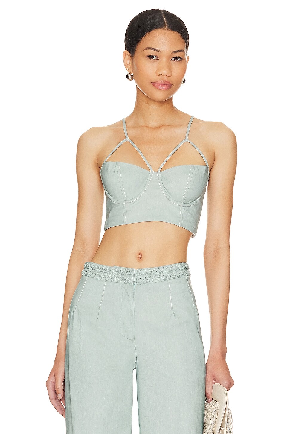 

Топ Tularosa Addison, цвет Spring Green