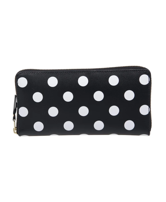 

Кошелек с черной застежкой-молнией Comme Des Garã§Ons, черный