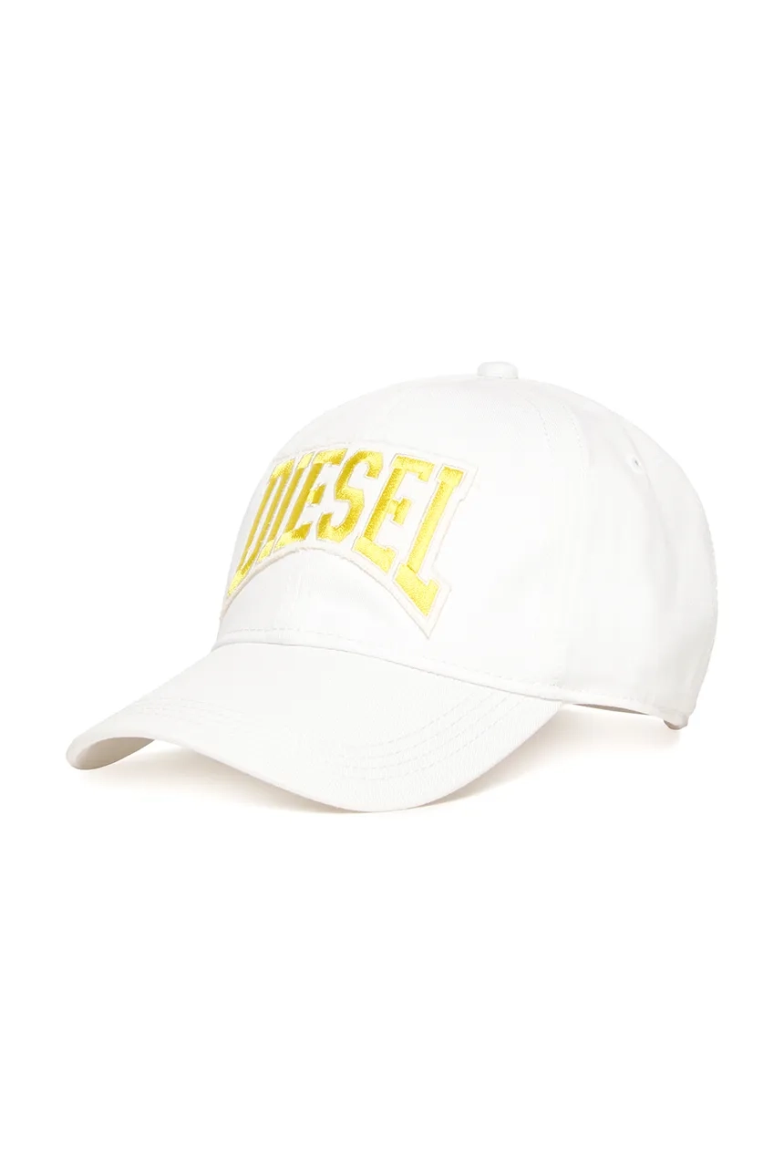 

FCGUS HAT детская хлопковая кепка с козырьком Diesel, белый