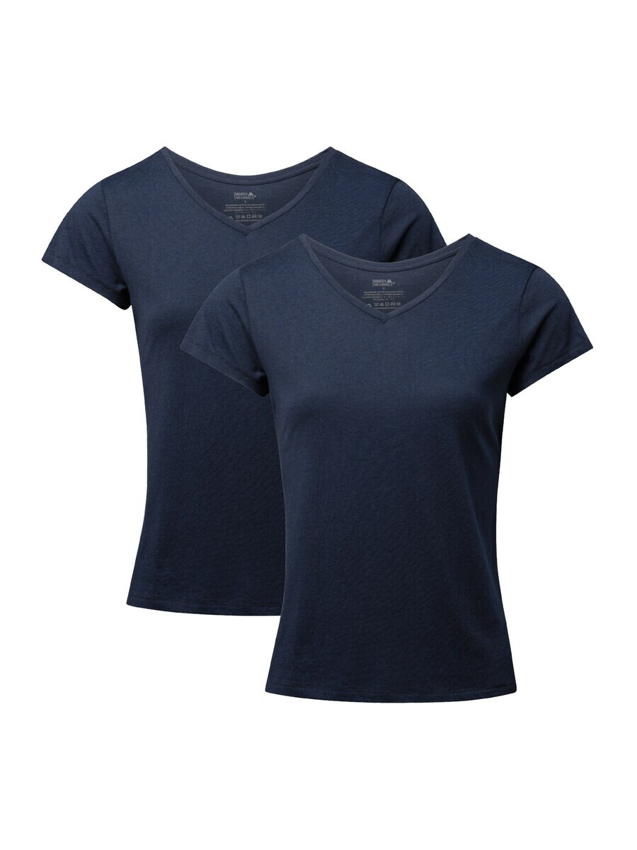 

Футболка DANISH ENDURANCE Shirt V, темно-синий