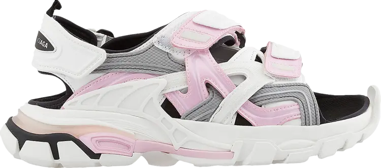 Кроссовки Balenciaga Wmns Track Sandal 'White Pink Grey', белый