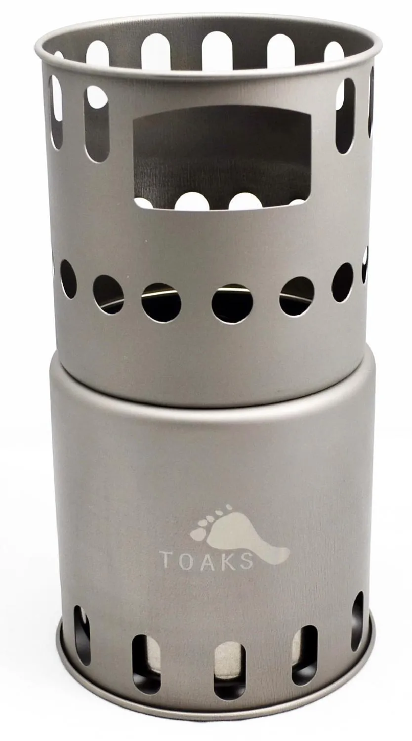 

Титановая походная дровяная печь TOAKS, Titanium