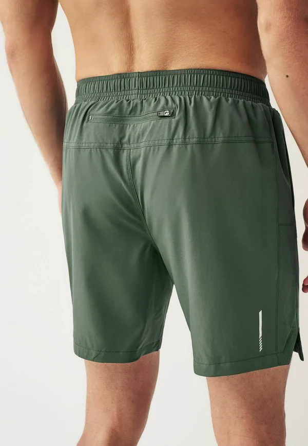 Спортивные шорты стандартного кроя для спортзала Next, Khaki Green — фото 3