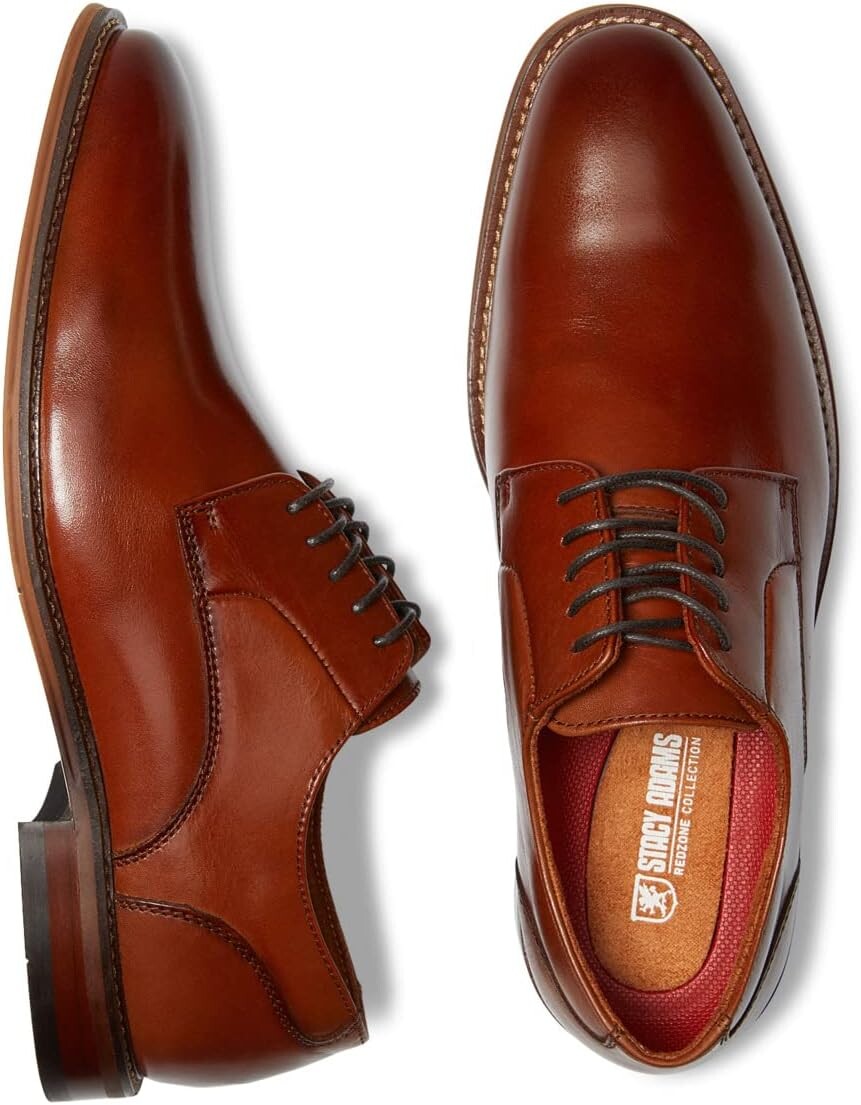 

Оксфорды Marlton Plain Toe Oxford Stacy Adams, цвет Cognac