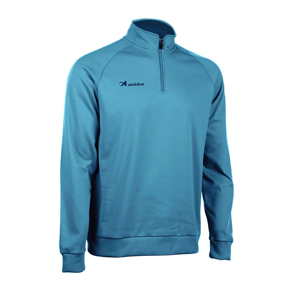 

Толстовка спортивная Asioka Berlin half zip, синий