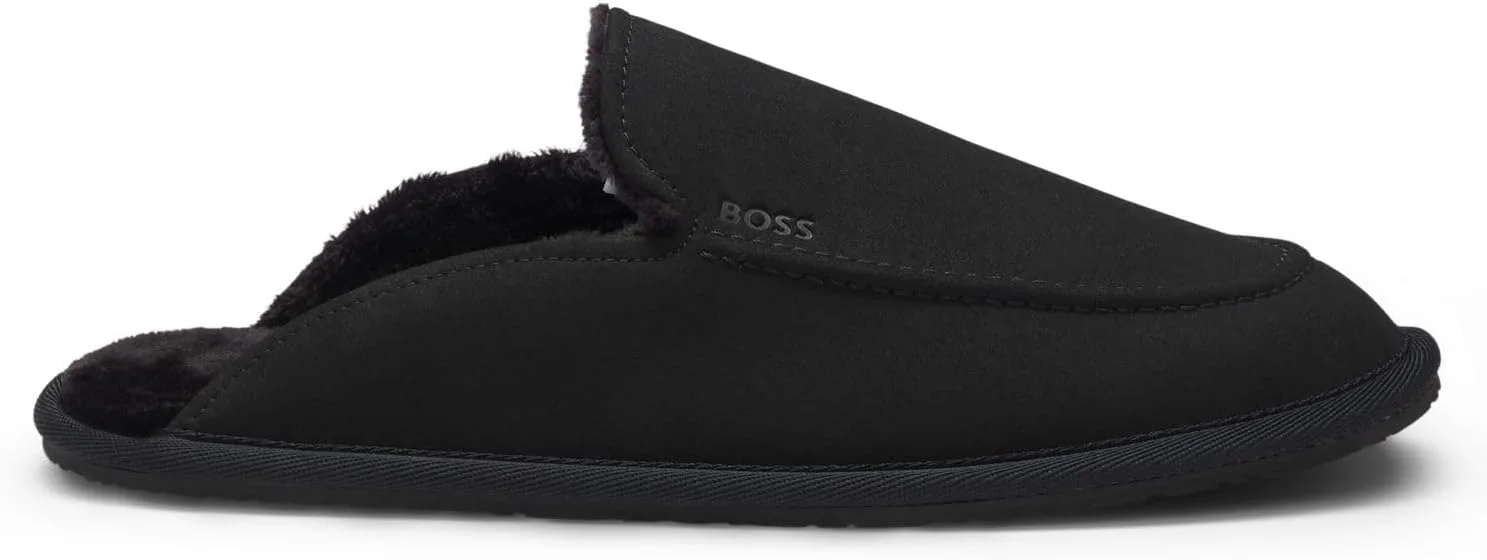 Тапочки мужские BOSS Home Mule, черный