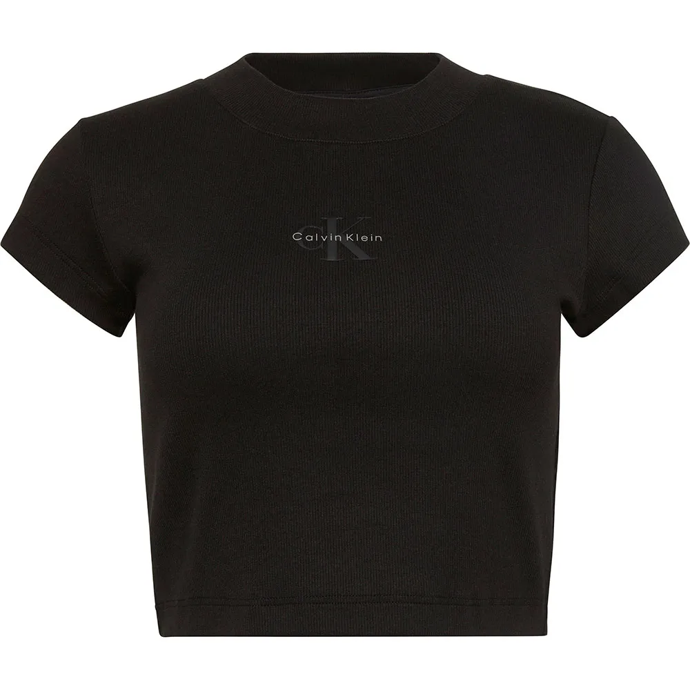 

Футболка с коротким рукавом Calvin Klein Jeans Monogram Baby, черный