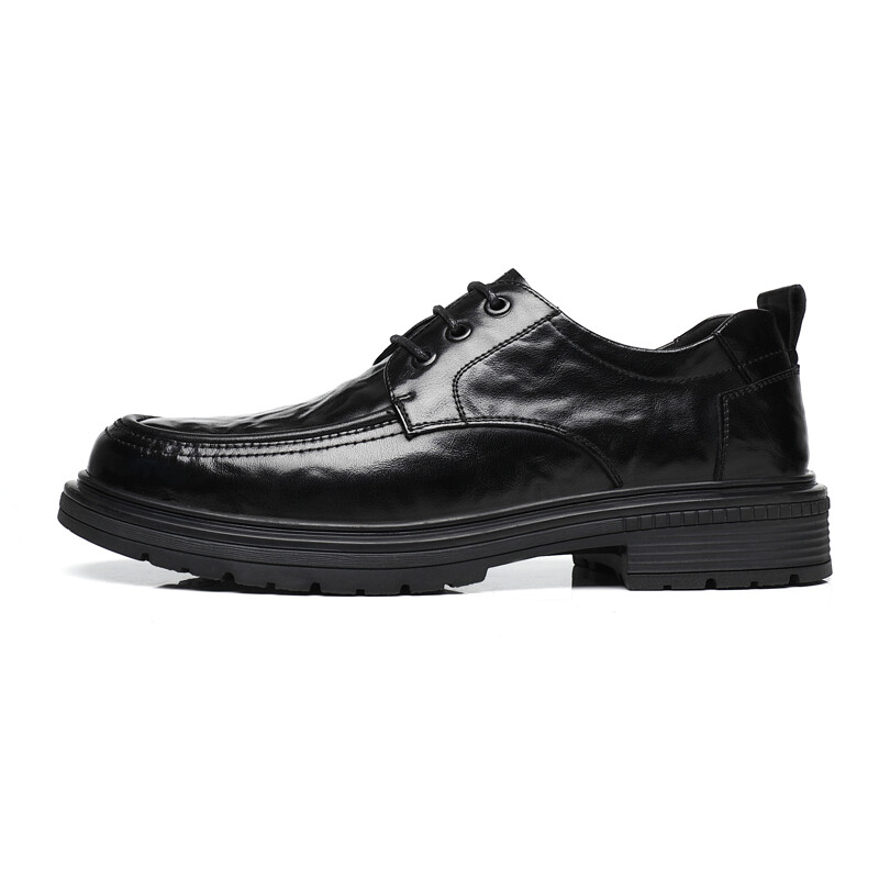 Туфли мужские Men"s Casual Men Low-Top Mulinsen, темно-коричневый — фото 4