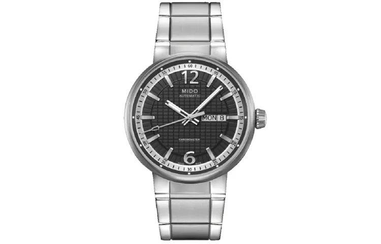 

MIDO Часы Automatic Mechanical Movement Men's Watch Watch 42mm Gray Dial Stainless Steel Case Stainless Steel Strap, Gray