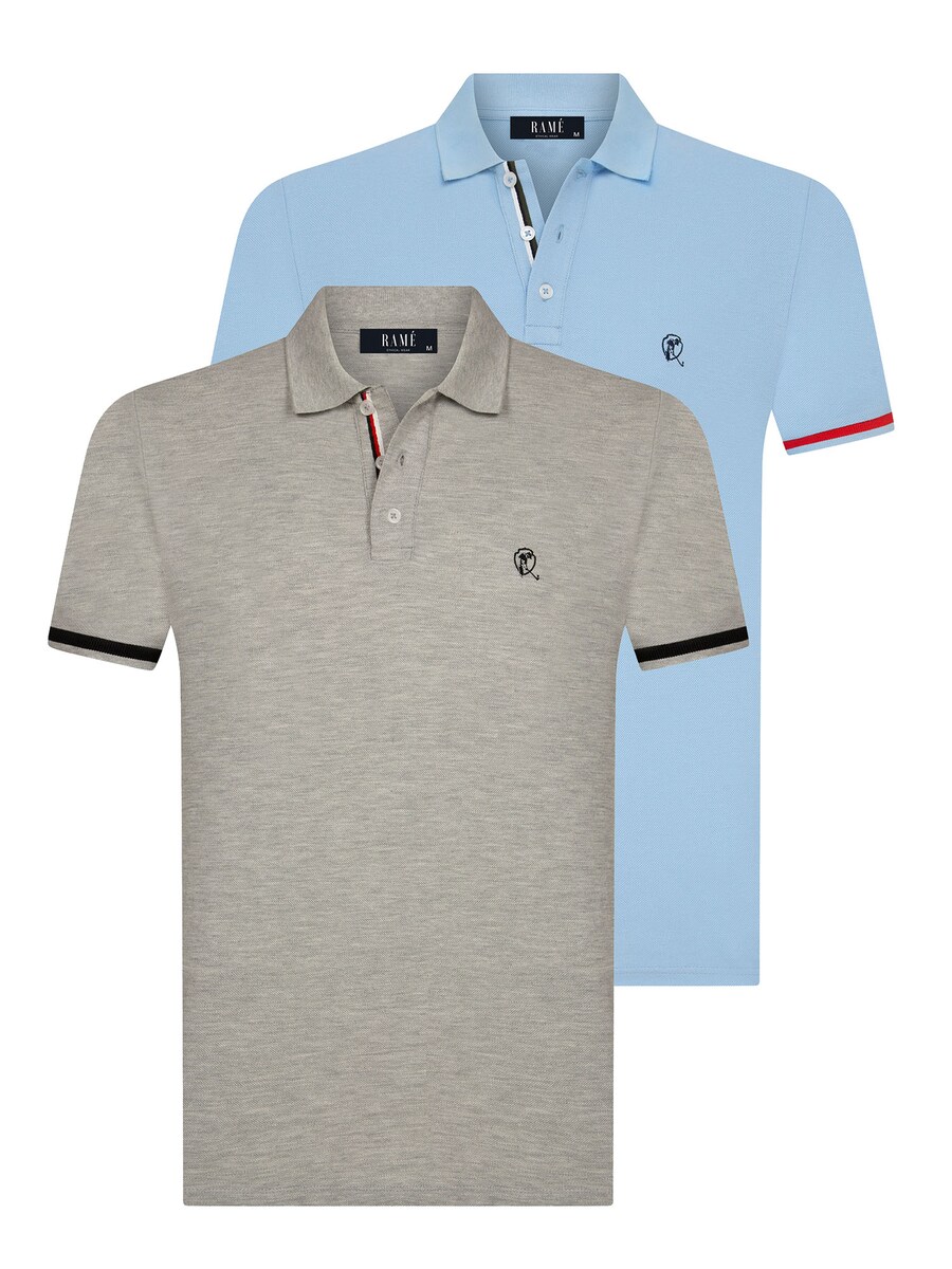 

Рубашка RAME, цвет Light blue/mottled grey