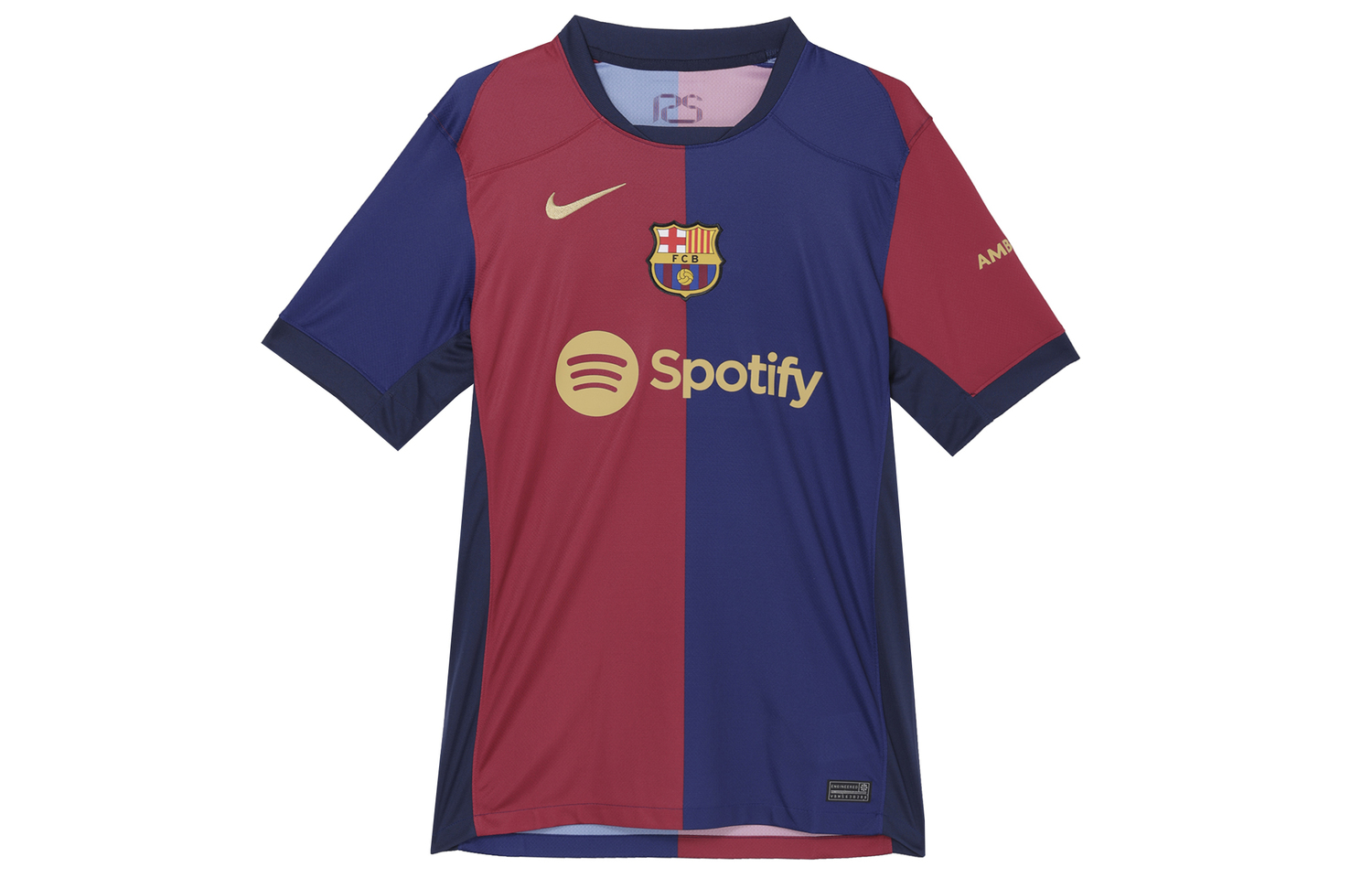 

Футболка домашняя Barcelona 24/25 Nike, красно-синяя