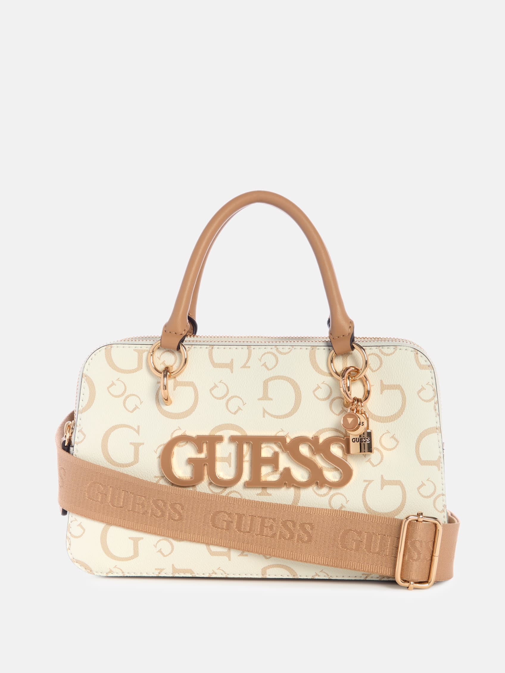 

Сумка-портфель Shaela с логотипом Guess Factory, белый