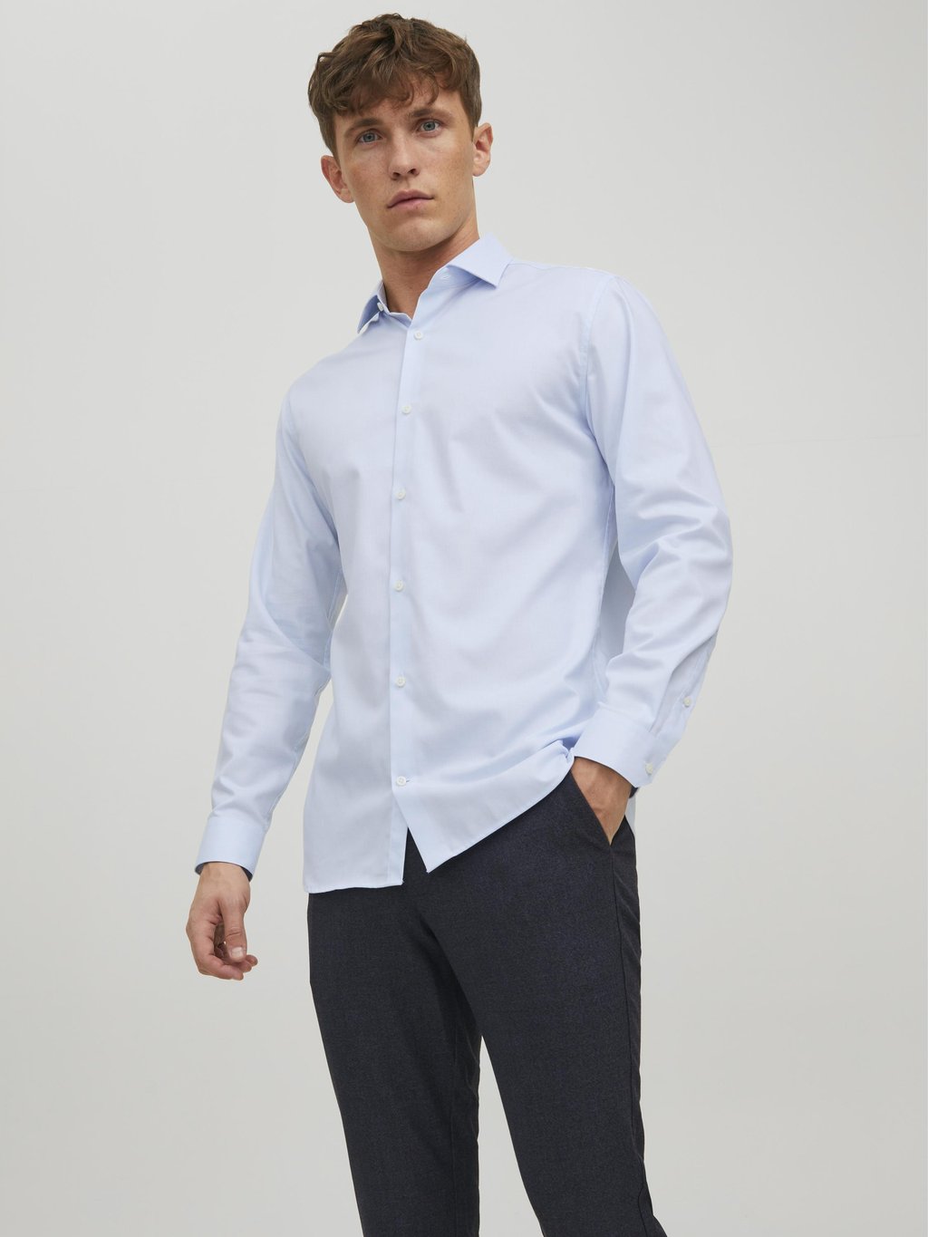 

Рубашка JPRBLAPARKER SHIRT Jack & Jones, цвет blue