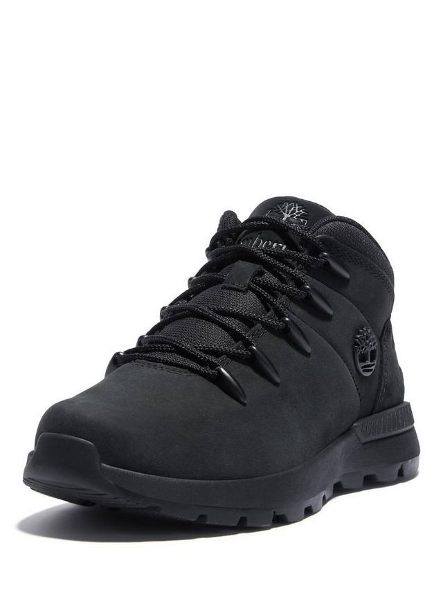 Детские треккинговые ботинки Sprint Trekker из кожи Timberland, Jet Black — фото 2
