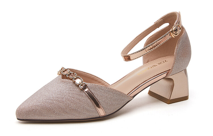 Туфли женские повседневные Women's Casual Shoes Women's Champagne Gold Zgr, цвет Champagne Gold — фото 2