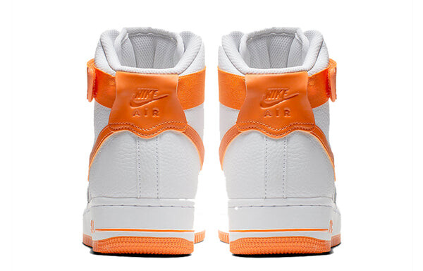 Кроссовки air force 1 высокие Nike, белый — фото 4