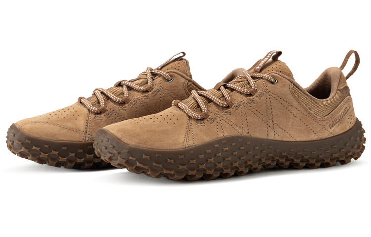 Кроссовки MERRELL Wrapt Lifestyle Shoes Men Low-top Brown, цвет Tan — фото 2