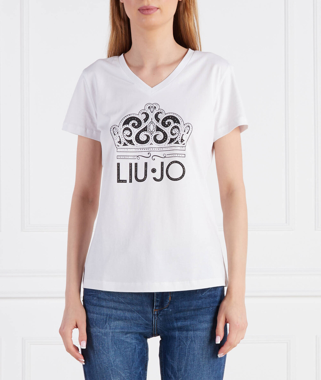 

Футболка Liu Jo regular fit, черный