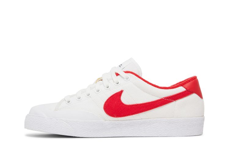 Кроссовки A.P.C. x All Court Premium TZ 'Comet Red' Sample, белый — фото 3