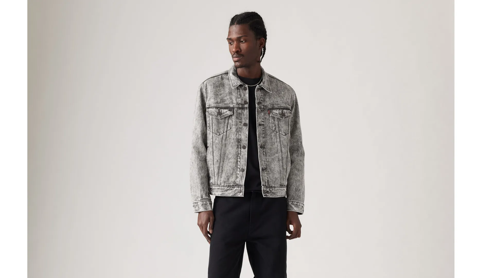 

Куртка дальнобойщика Levi's, цвет About Last Night - Grey