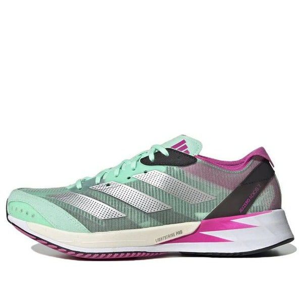 

Кроссовки (WMNS) Adizero Adios 7 Running Shoes 'Pulse Mint', цвет pulse mint / silver metallic / core black