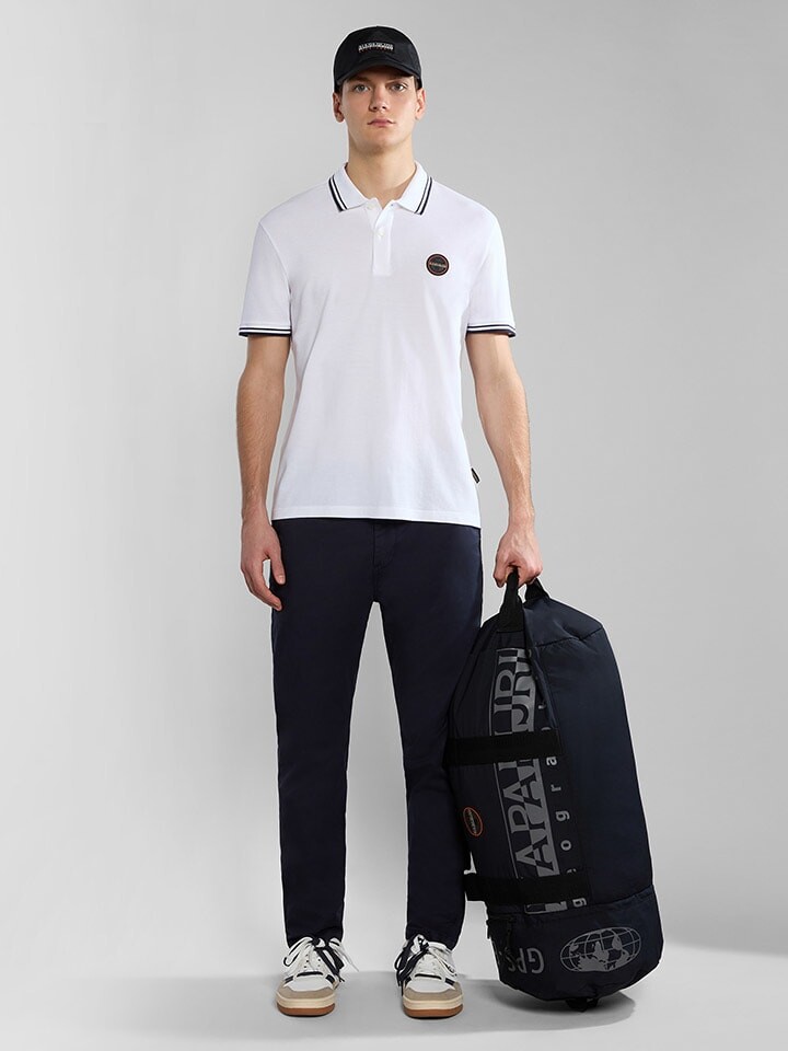 

Поло Napapijri Poloshirt Macas, белый