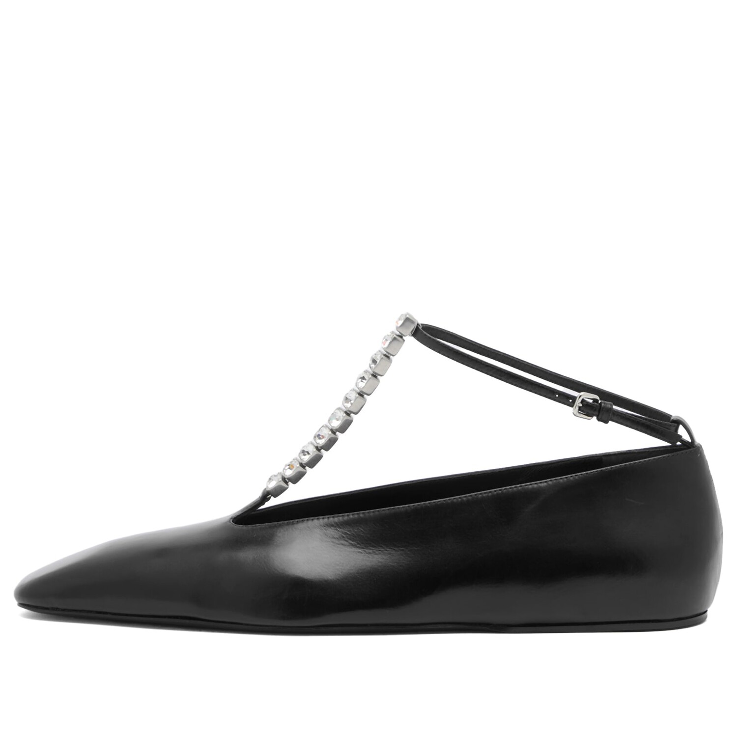 

Туфли Jil Sander Ballerina Shoe, черный