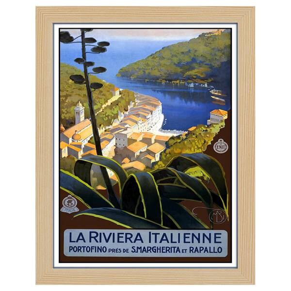 

Рамка для фотографий LegendArte Poster La Riviera Italienne цвет eiche