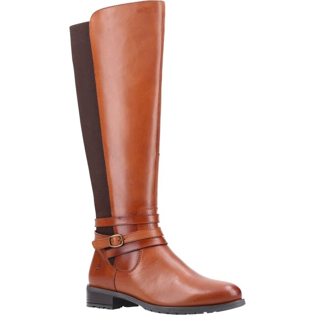 Женские сапоги Vanessa из кожи Hush Puppies, коричневый