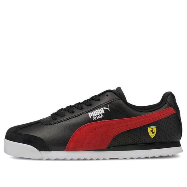 

Кроссовки scuderia ferrari x roma 'black rosso corsa' Puma, черный