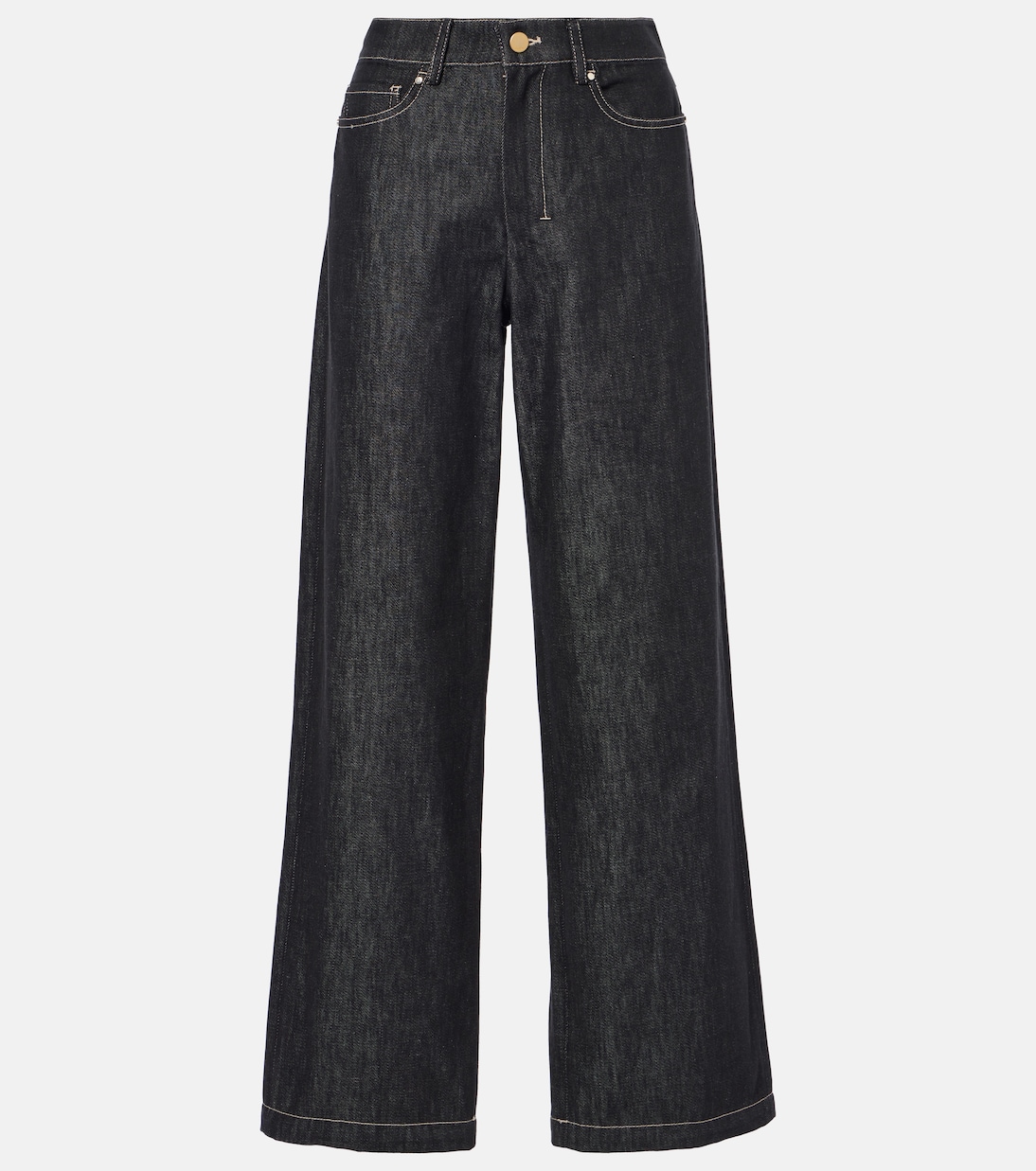 

Прямые джинсы Balco с высокой талией S Max Mara, Nero