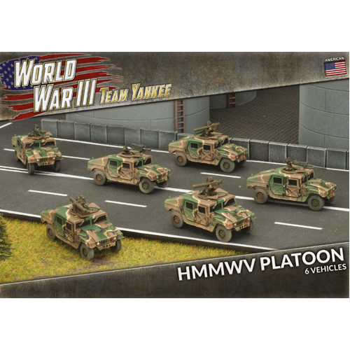 

Фигурки Team Yankee: Hmmwv Platoon