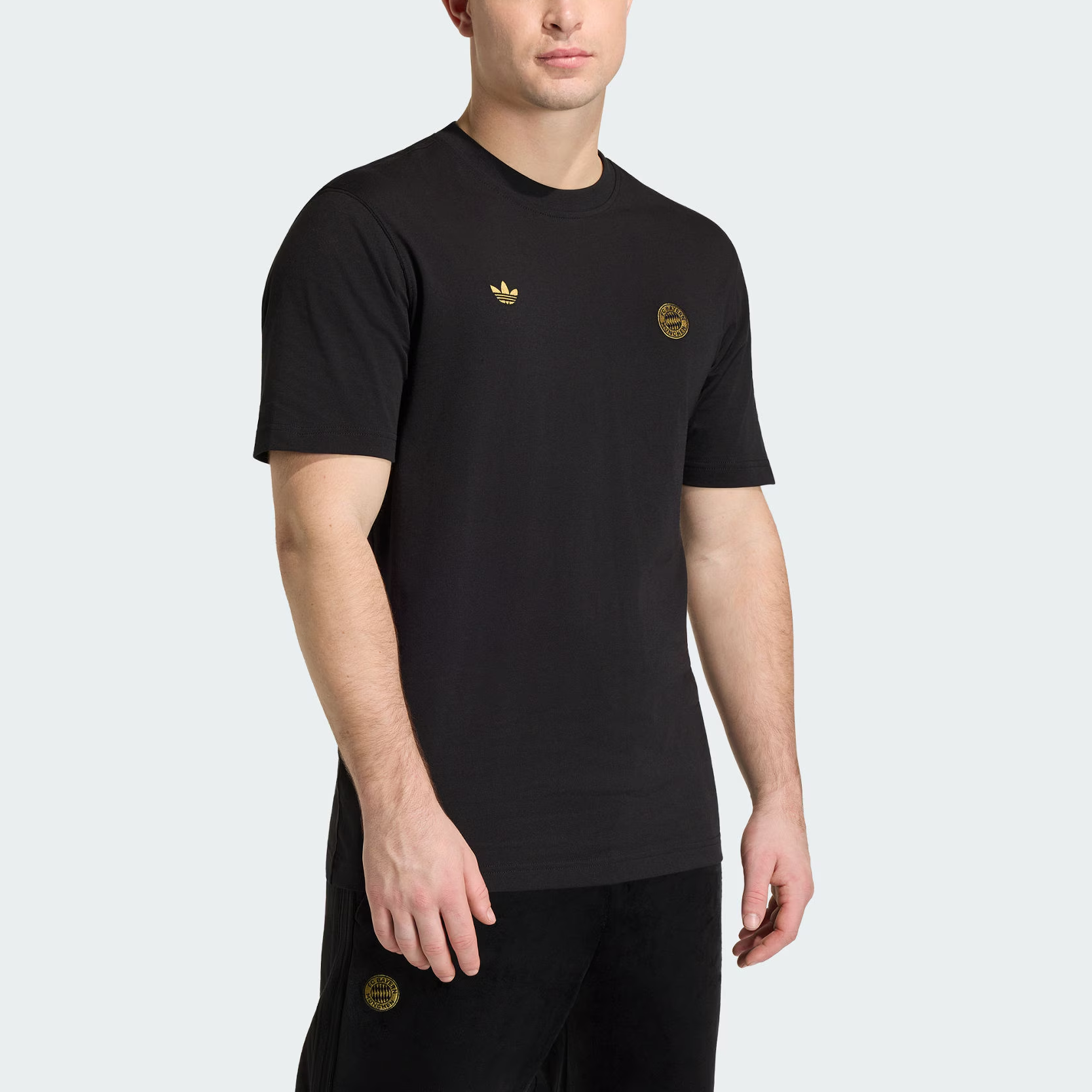 Футболка FC Bayern мужская Adidas Originals, черный — фото 3