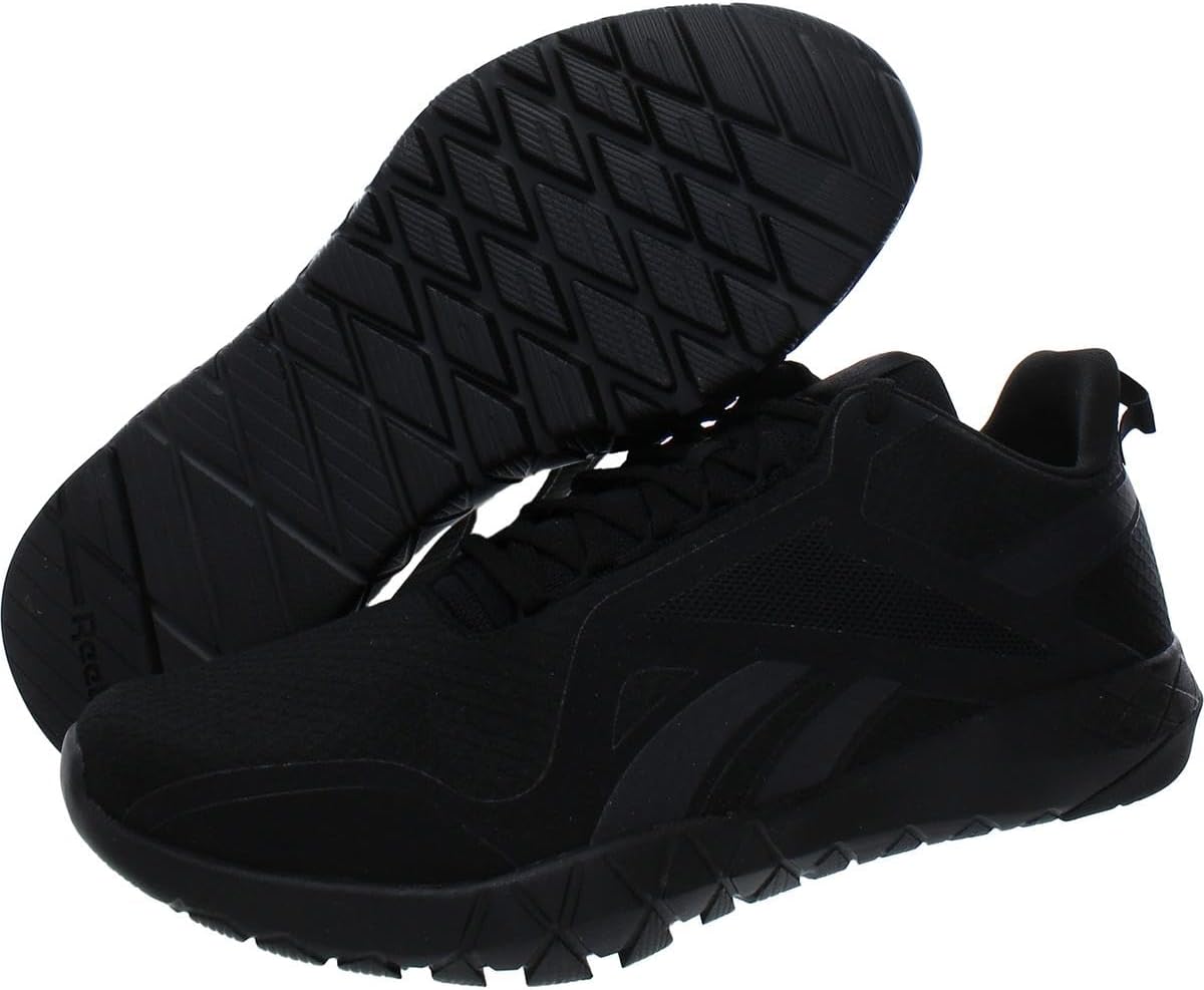 Мужские кроссовки Reebok Flexagon Force 3.0 Wide, черный/серый — фото 2