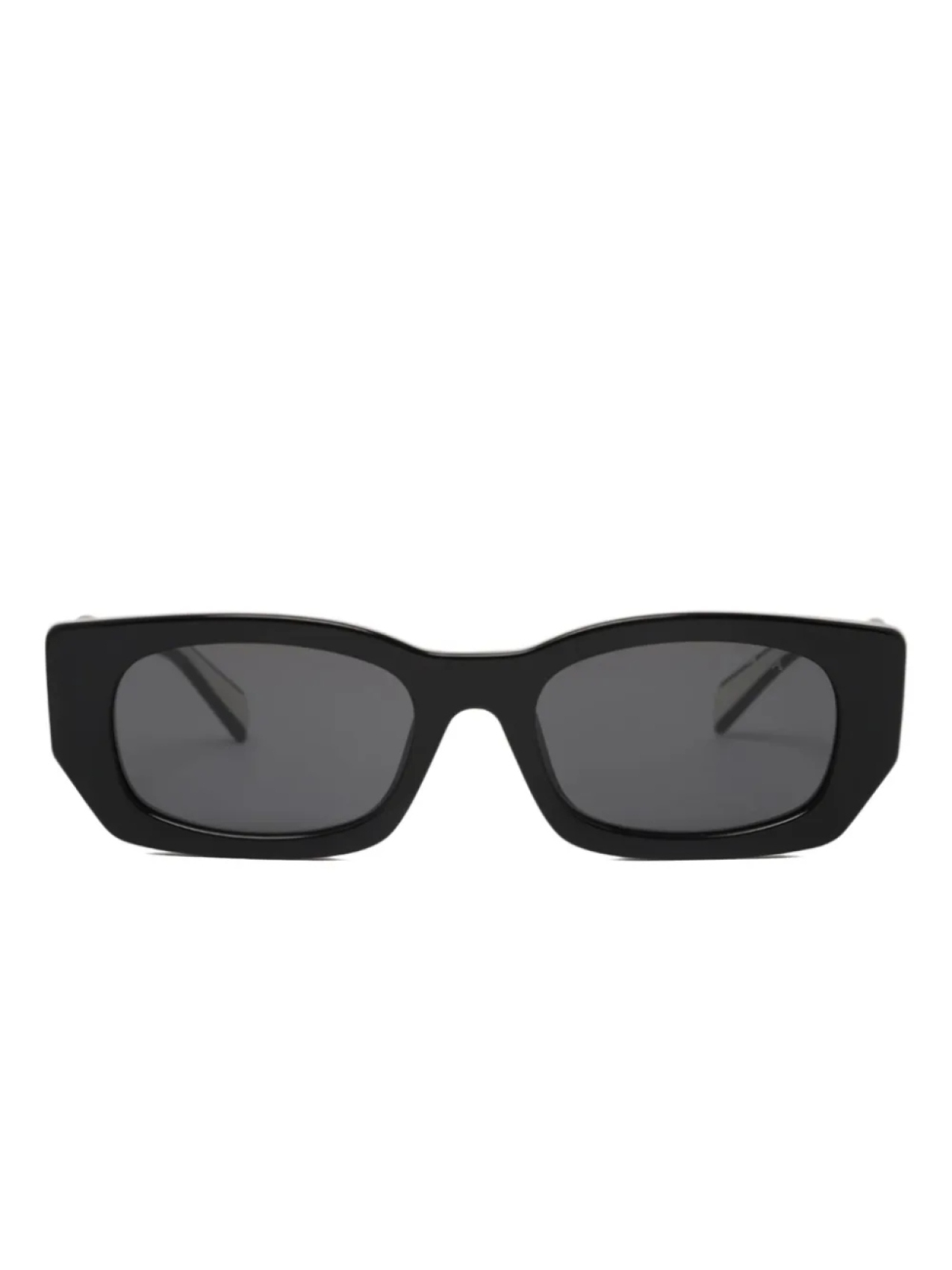 

Солнцезащитные очки в прямоугольной оправе Prada Eyewear, черный