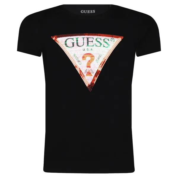 

Футболка стандартного кроя Guess, черный