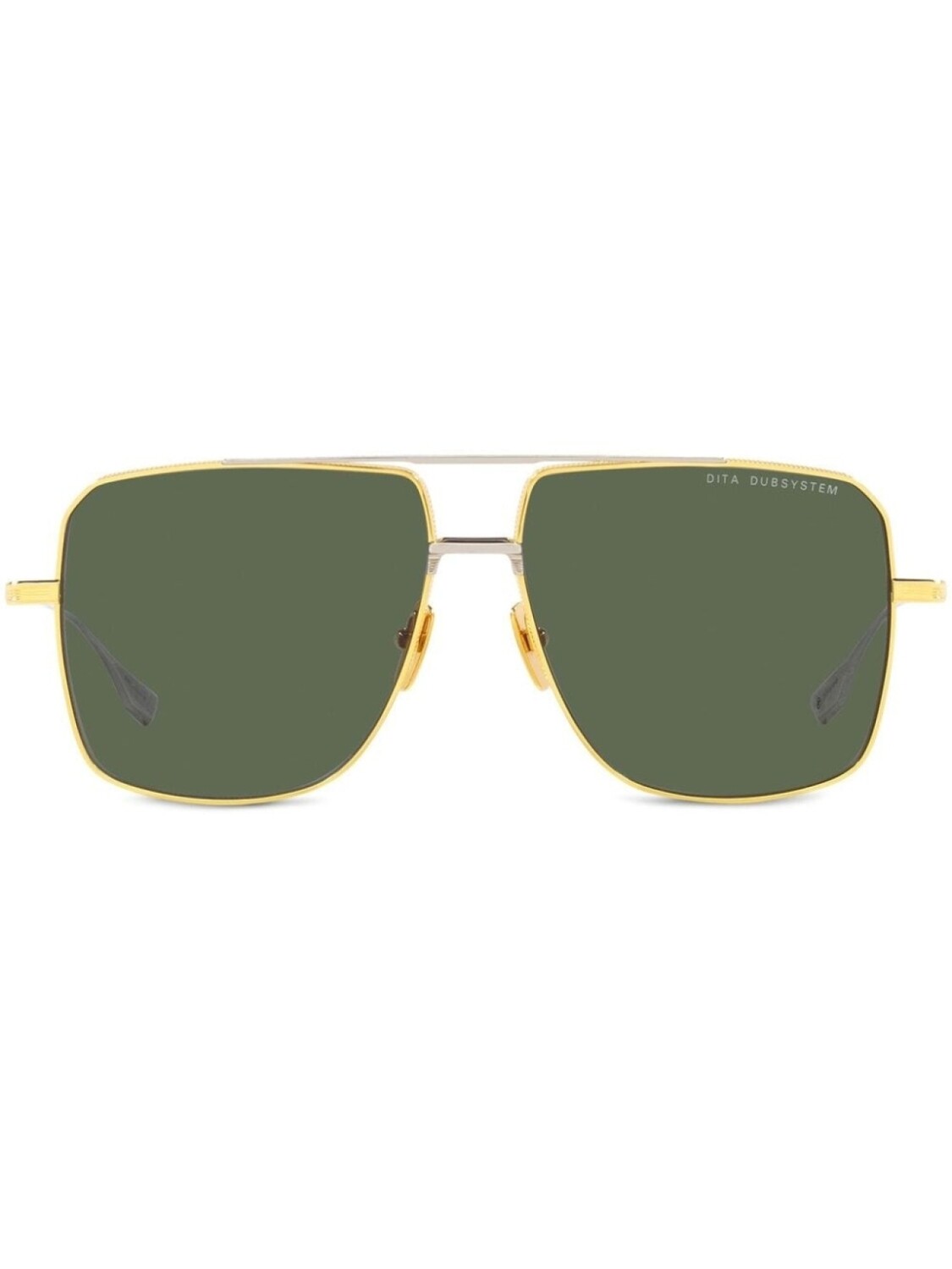

Dita Eyewear солнцезащитные очки Dubsystem, золотистый