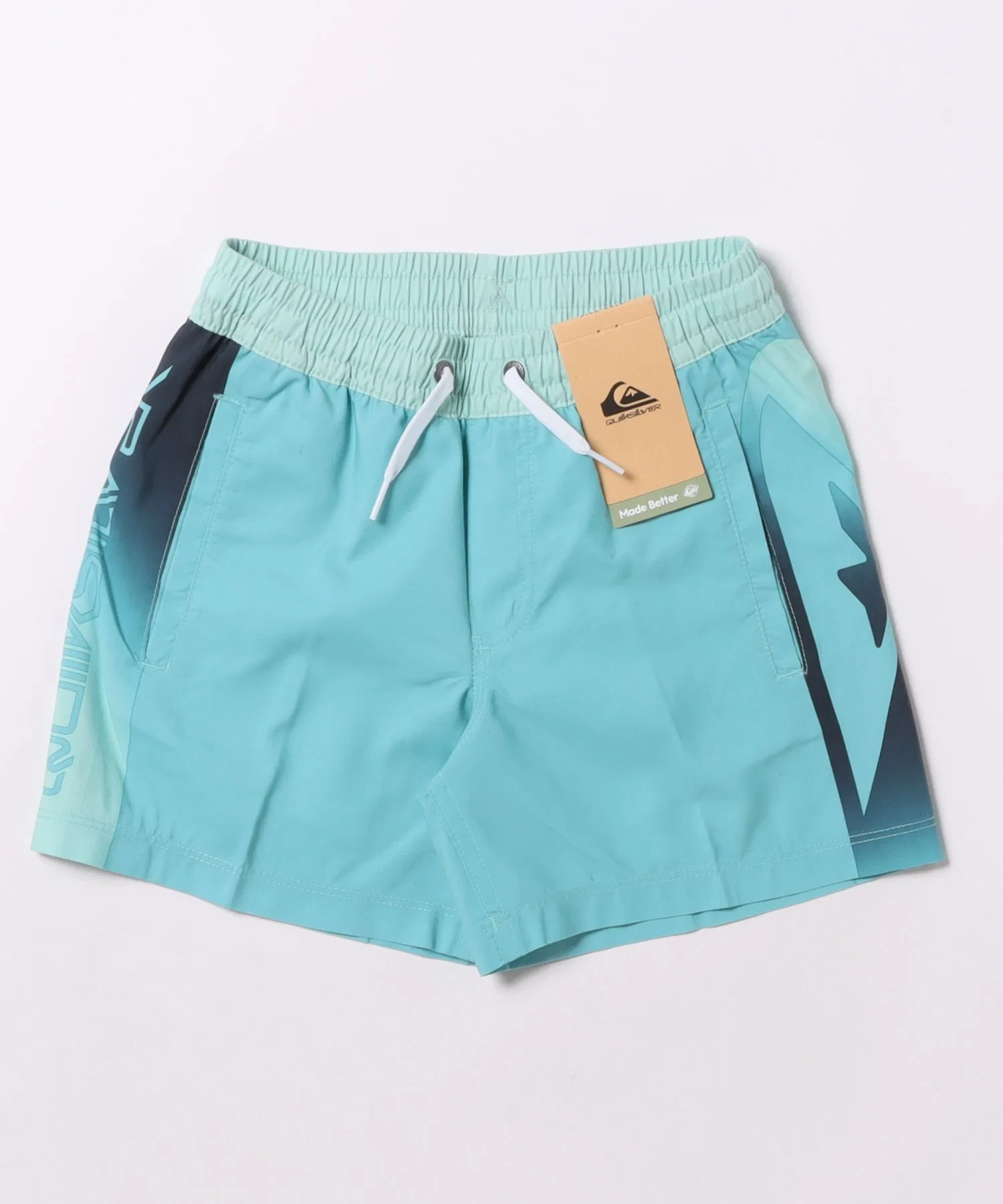 Детские шорты для серфинга QUIKSILVER EVERYDAY HOLMES VOLLEY YTH 16 Jam Board Shorts, длина 16 дюймов, с внутренними шортами (эластичный пояс), не тянутся, водоотталкивающие [модель весна/лето 2026]