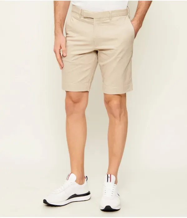 Шорты slim fit Polo Ralph Lauren, бежевый — фото 3