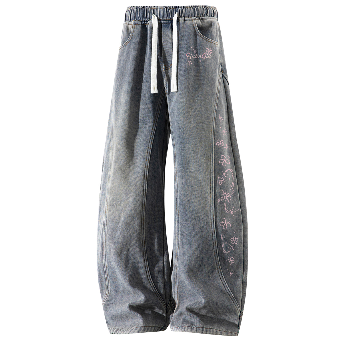 

Джинсы Unisex утепленные с флисовой подкладкой Scimitar HUANQIU, желтый mud