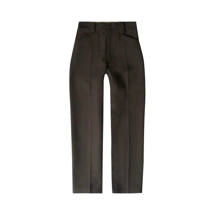 

Джинсы Lemaire Straight Fit 'Dark Brown', коричневый