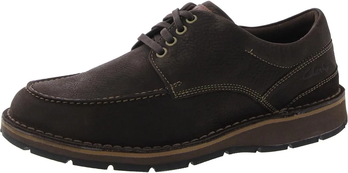 Мужские низкие оксфордские туфли Clarks Gravelle, Dark Brown