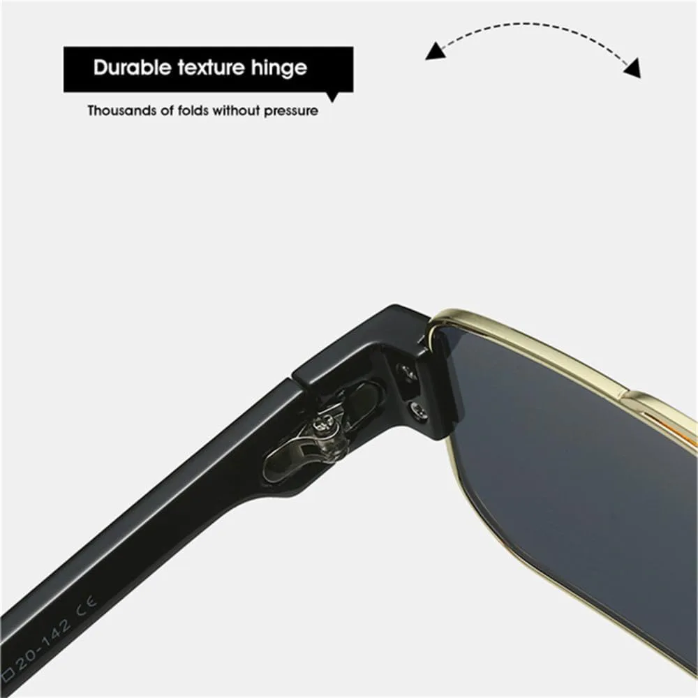 

Солнцезащитные очки в стиле ретро для женщин, прозрачные линзы с градиентом цвета океана, защита от ультрафиолета UV400 для мужчин generic, Golden Purple