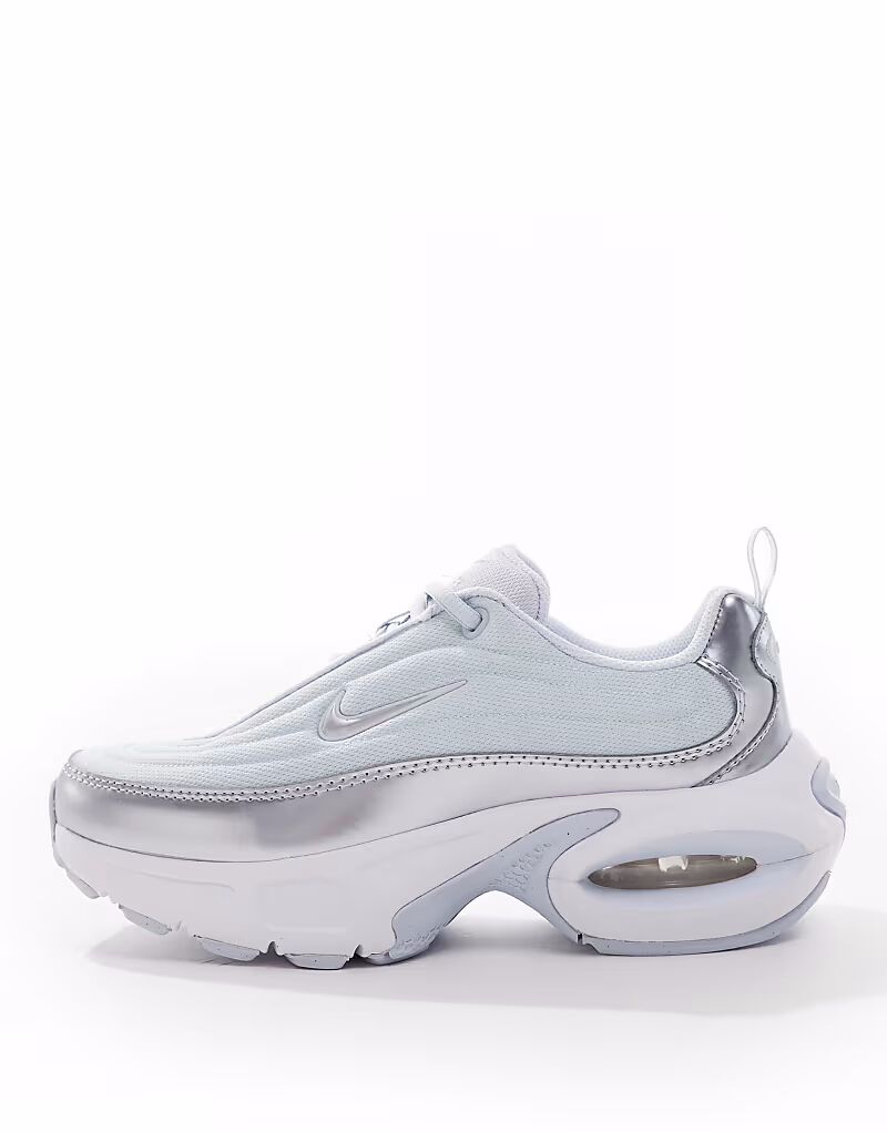 Кроссовки унисекс Nike Air Max Portal SE синего и белого цвета — фото 3