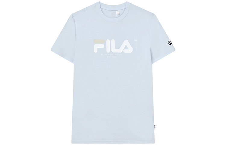 

Футболка мужская легкая дымчато-синяя Fila, светло-голубой