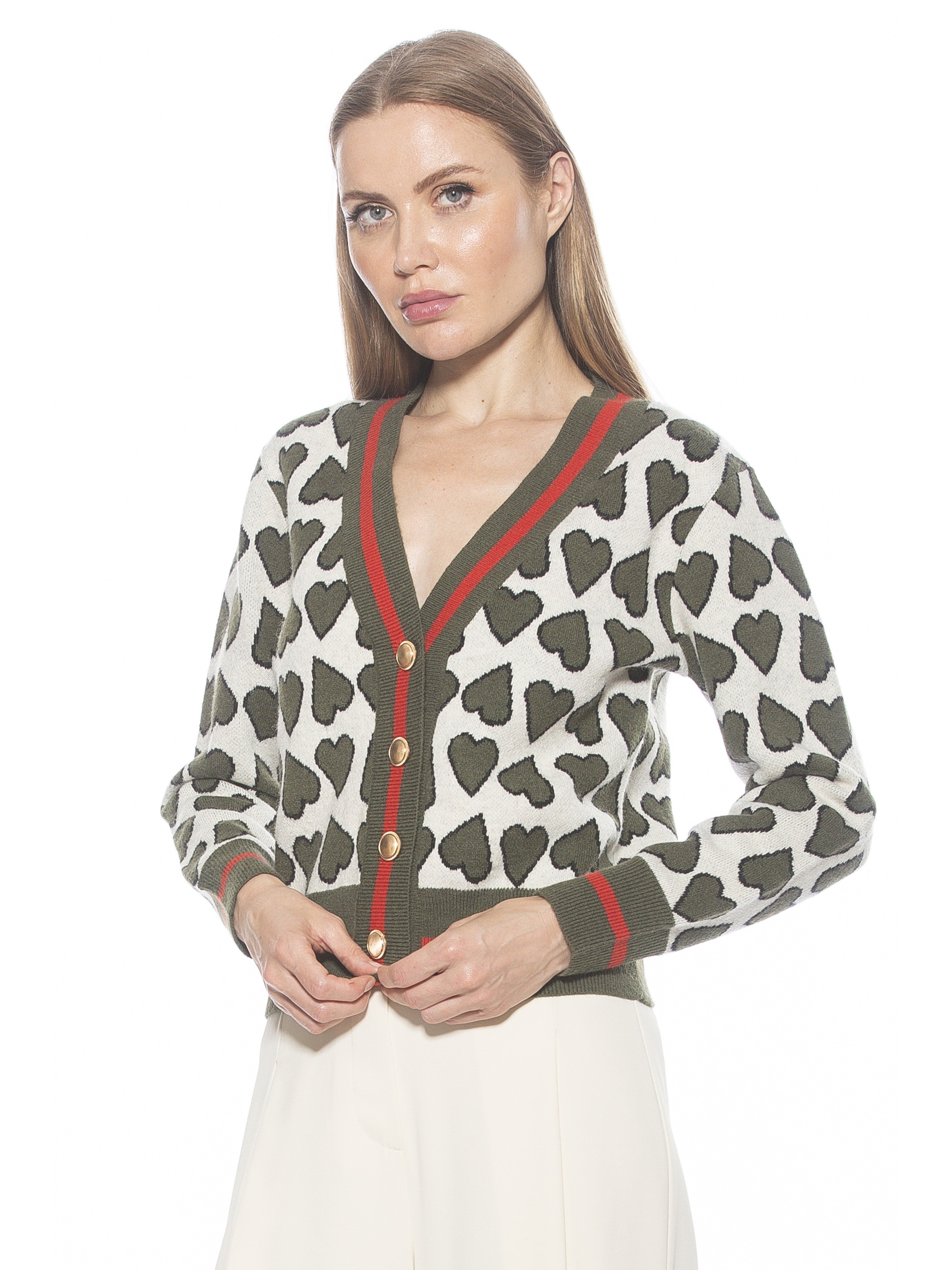 

Кардиган Love ALEXIA ADMOR, цвет green multi
