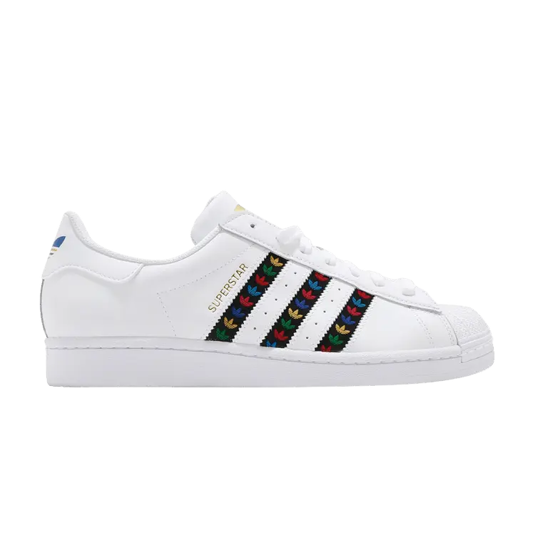 

Кроссовки adidas Superstar 'White Multi', белый