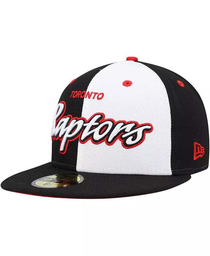 

Мужская черно-белая приталенная кепка Toronto Raptors Griswold 59FIFTY New Era, черный